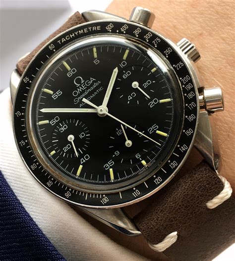 omega speedmaster reduced oro|omega speedmaster price chart.